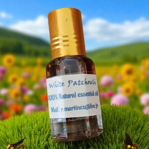 Huile de parfum de patchouli blanc 100% naturelle du Rajasthan